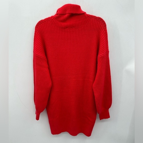 Anthropologie Red Midi Dress - Picture 3 of 15